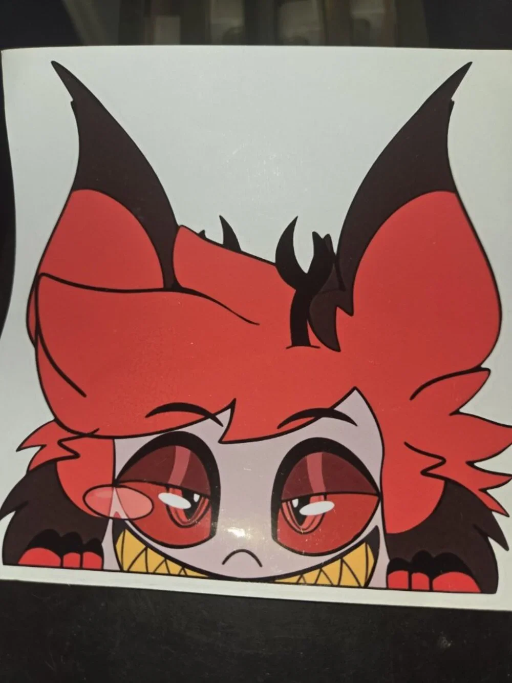 Alastor Hazbin Hotel Weatherproof Anime Sticker 5